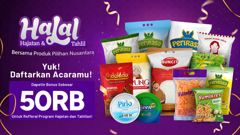 Acara Tahlilan Pasti Lancar Pakai Sembako HALAL